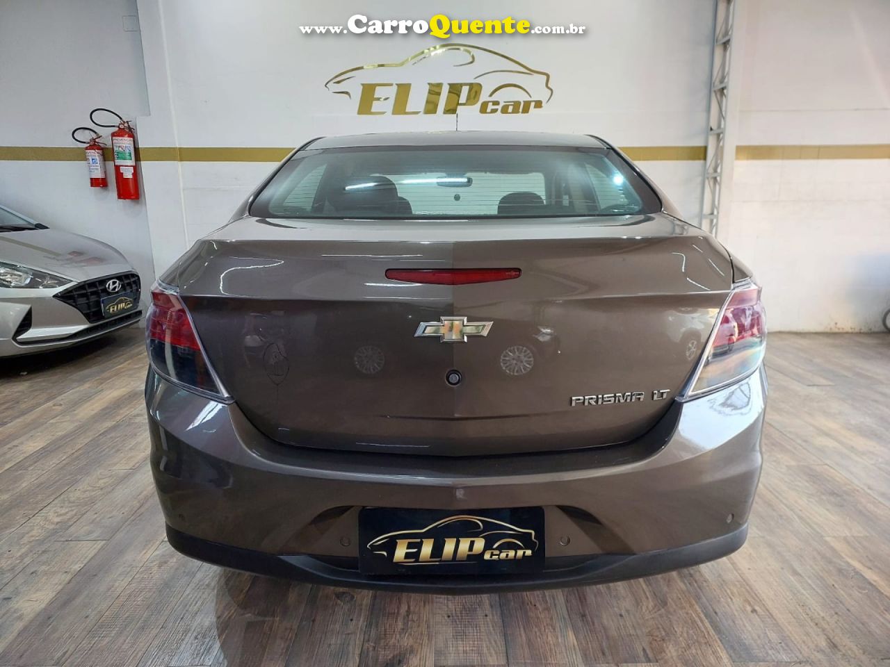 CHEVROLET   PRISMA SED. LT 1.4 8V FLEXPOWER 4P   CINZA 2013 1.4 FLEX - Loja