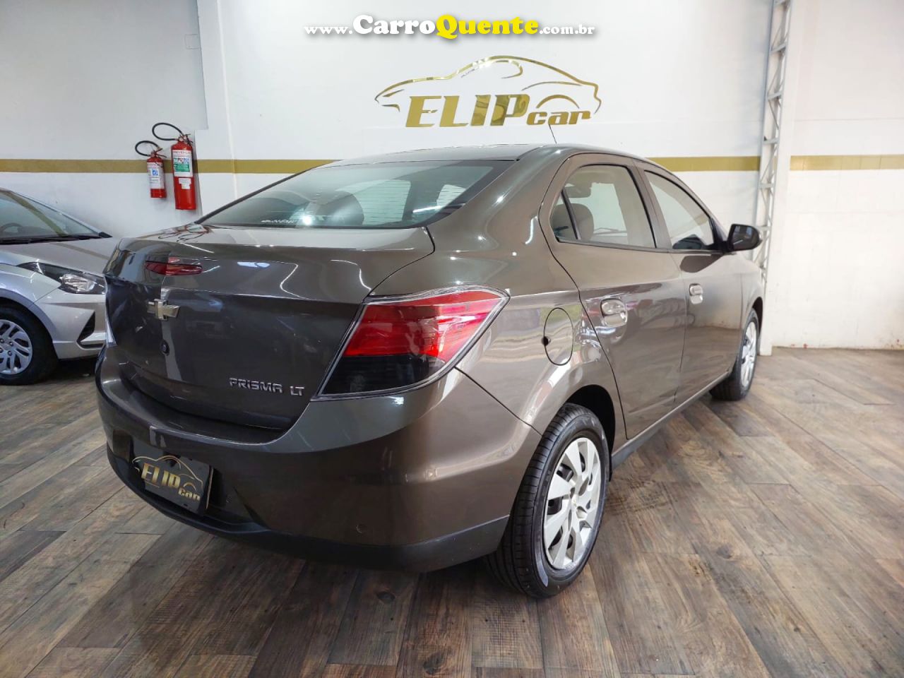 CHEVROLET   PRISMA SED. LT 1.4 8V FLEXPOWER 4P   CINZA 2013 1.4 FLEX - Loja