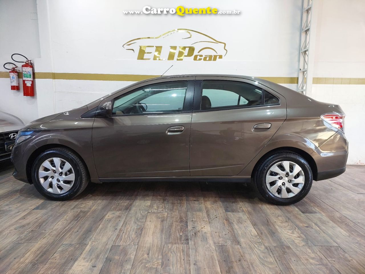 CHEVROLET   PRISMA SED. LT 1.4 8V FLEXPOWER 4P   CINZA 2013 1.4 FLEX - Loja