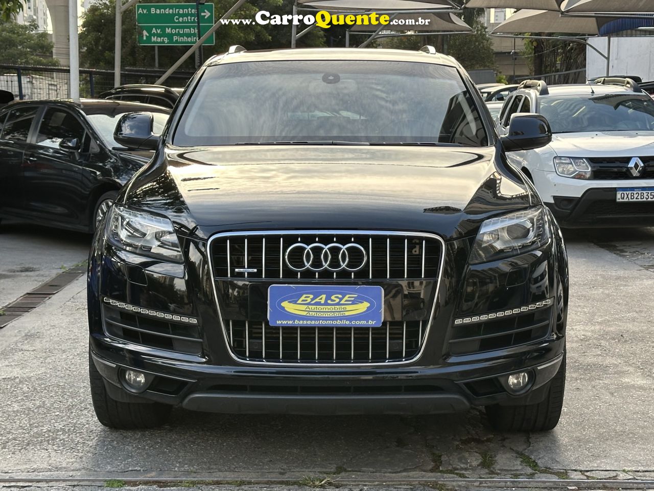 AUDI   Q7 3.0 V6 TFSI  QUAT.TIP.5P PERFORMANCE   PRETO 2015 3.0 GASOLINA - Loja