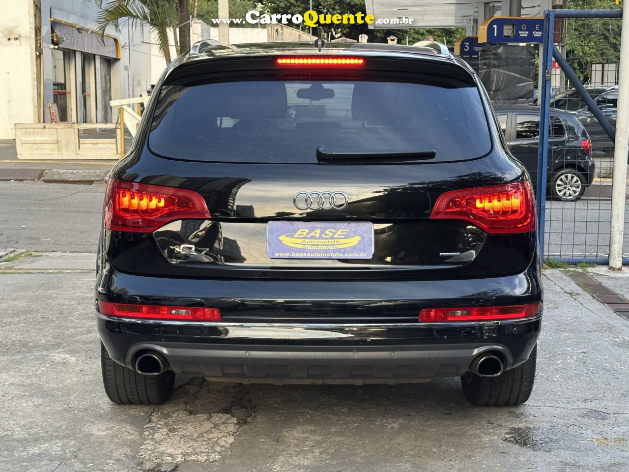 AUDI   Q7 3.0 V6 TFSI  QUAT.TIP.5P PERFORMANCE   PRETO 2015 3.0 GASOLINA - Loja