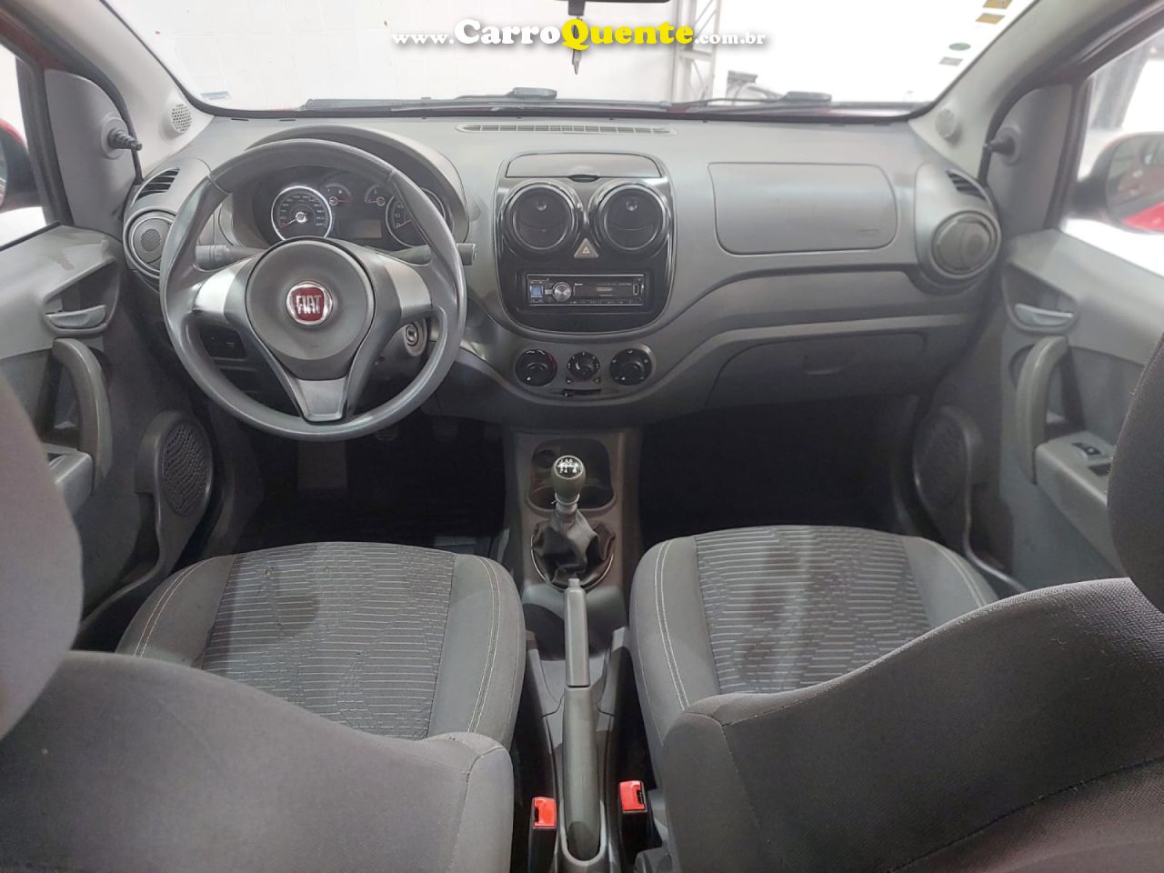 FIAT   PALIO ATTRA.ITÁLIA 1.4 EVO F.FLEX 8V 5P   VERMELHO 2013 1.4 FLEX - Loja
