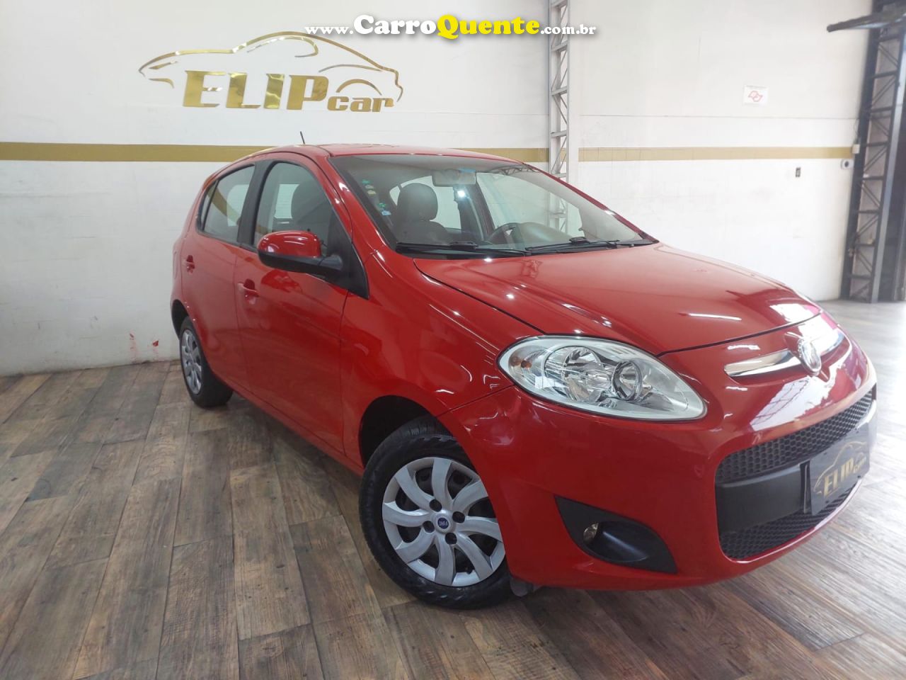 FIAT   PALIO ATTRA.ITÁLIA 1.4 EVO F.FLEX 8V 5P   VERMELHO 2013 1.4 FLEX - Loja