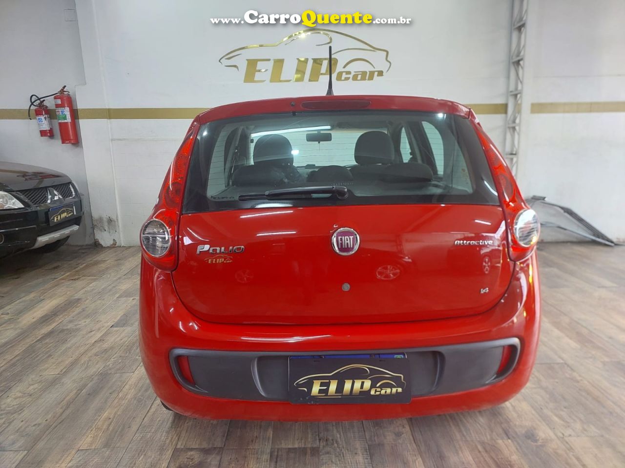 FIAT   PALIO ATTRA.ITÁLIA 1.4 EVO F.FLEX 8V 5P   VERMELHO 2013 1.4 FLEX - Loja