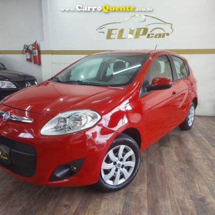 FIAT   PALIO ATTRA.ITÁLIA 1.4 EVO F.FLEX 8V 5P   VERMELHO 2013 1.4 FLEX