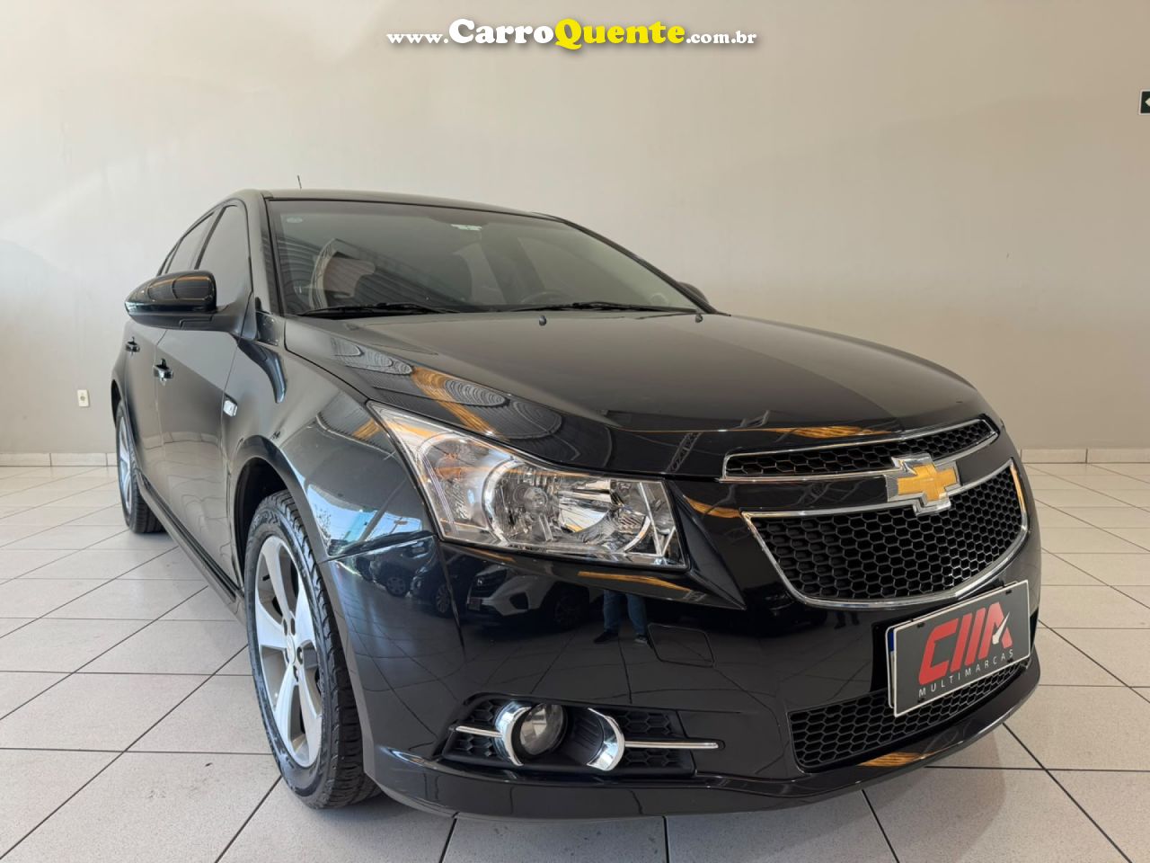 CHEVROLET   CRUZE LT 1.8 16V FLEXPOWER 4P AUT.   PRETO 2012 1.8 FLEX - Loja
