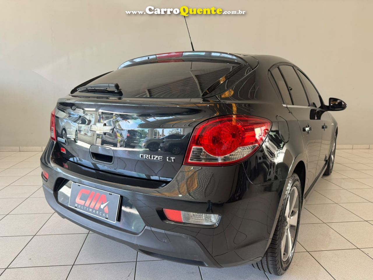 CHEVROLET   CRUZE LT 1.8 16V FLEXPOWER 4P AUT.   PRETO 2012 1.8 FLEX - Loja