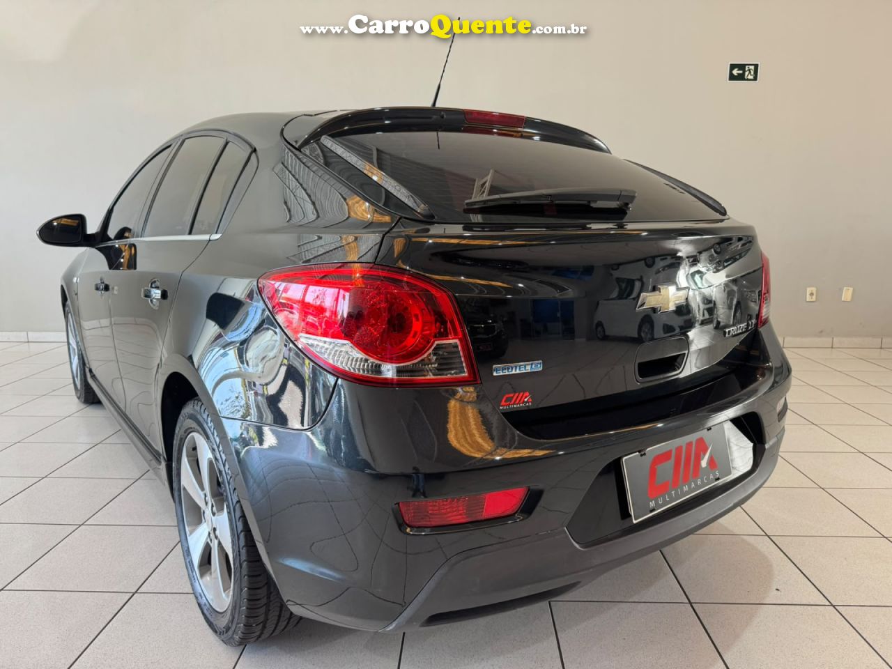 CHEVROLET   CRUZE LT 1.8 16V FLEXPOWER 4P AUT.   PRETO 2012 1.8 FLEX - Loja