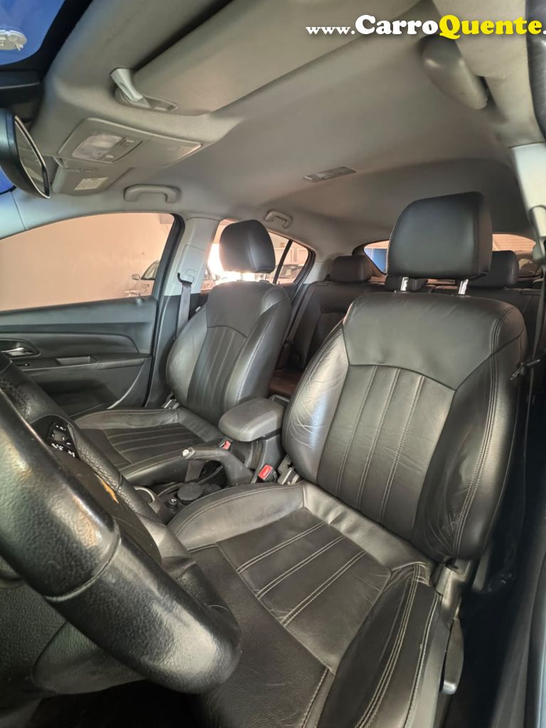 CHEVROLET   CRUZE LT 1.8 16V FLEXPOWER 4P AUT.   PRETO 2012 1.8 FLEX - Loja