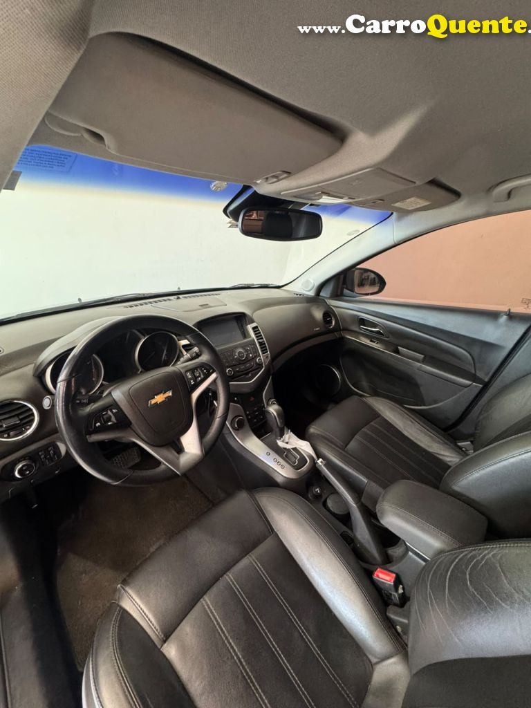 CHEVROLET   CRUZE LT 1.8 16V FLEXPOWER 4P AUT.   PRETO 2012 1.8 FLEX - Loja