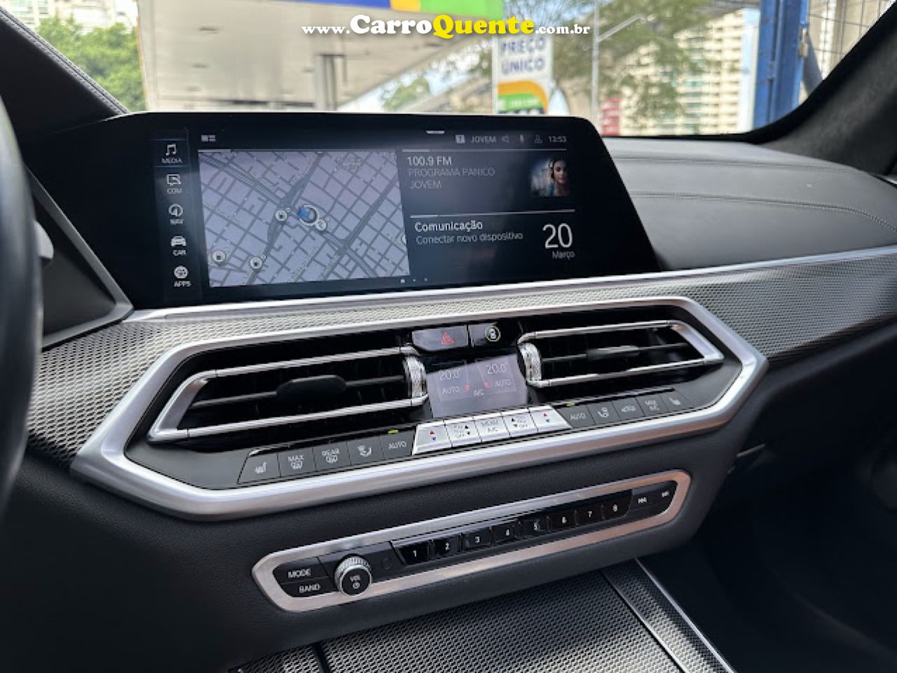 BMW   X5 XDRIVE 45E 3.0 M.SPORT  AUT. (HÍB.)   AZUL 2022 3.0 GASOLINA E ELÉTRICO - Loja