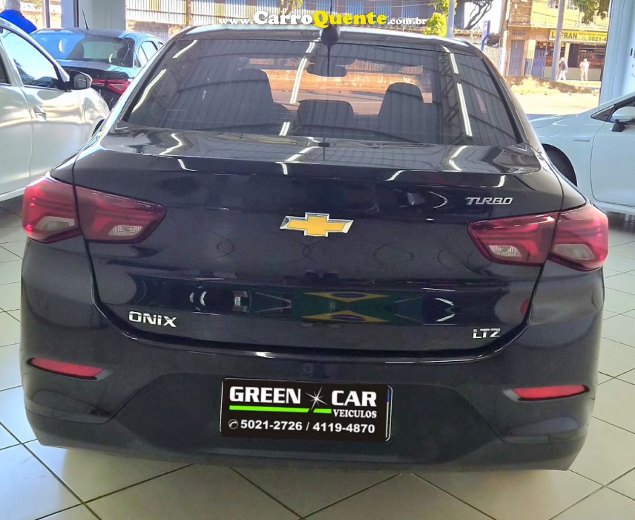 CHEVROLET   ONIX SEDAN PLUS LTZ 1.0 12V TB FLEX MEC.   PRETO 2023 1.0 FLEX - Loja