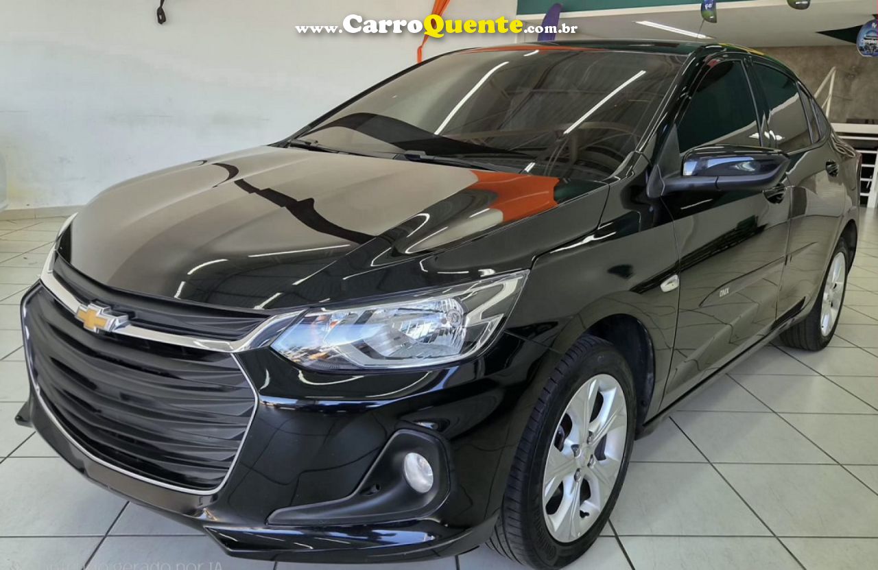 CHEVROLET   ONIX SEDAN PLUS LTZ 1.0 12V TB FLEX MEC.   PRETO 2023 1.0 FLEX - Loja