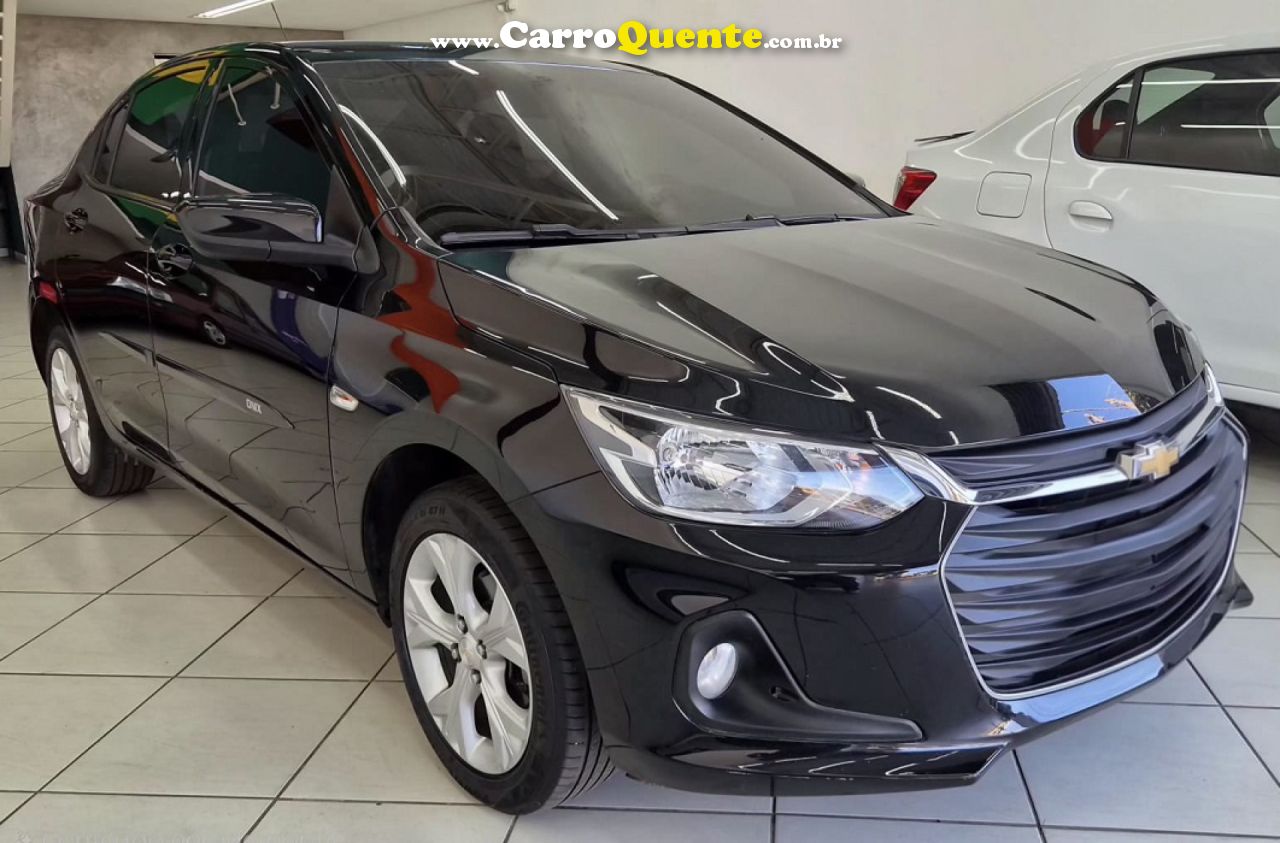 CHEVROLET   ONIX SEDAN PLUS LTZ 1.0 12V TB FLEX MEC.   PRETO 2023 1.0 FLEX - Loja