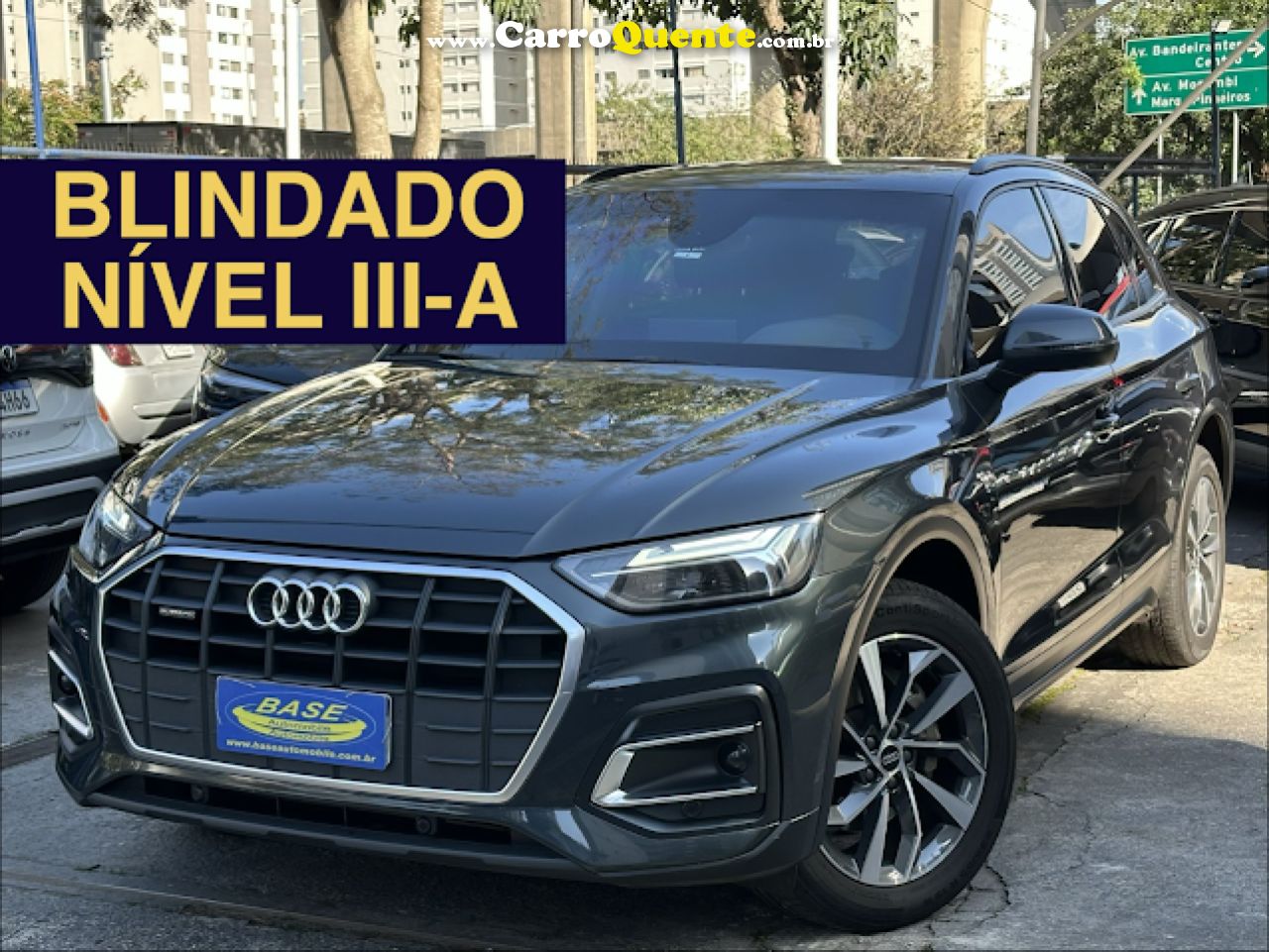 AUDI   Q5 2.0 16V TFSI QUATTRO S TRONIC   CINZA 2022 2.0 GASOLINA - Loja