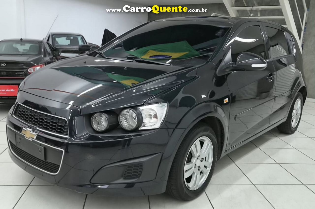 CHEVROLET   SONIC HB LT 1.6 16V FLEXPOWER 5P AUT.   PRETO 2014 1.6 FLEX - Loja