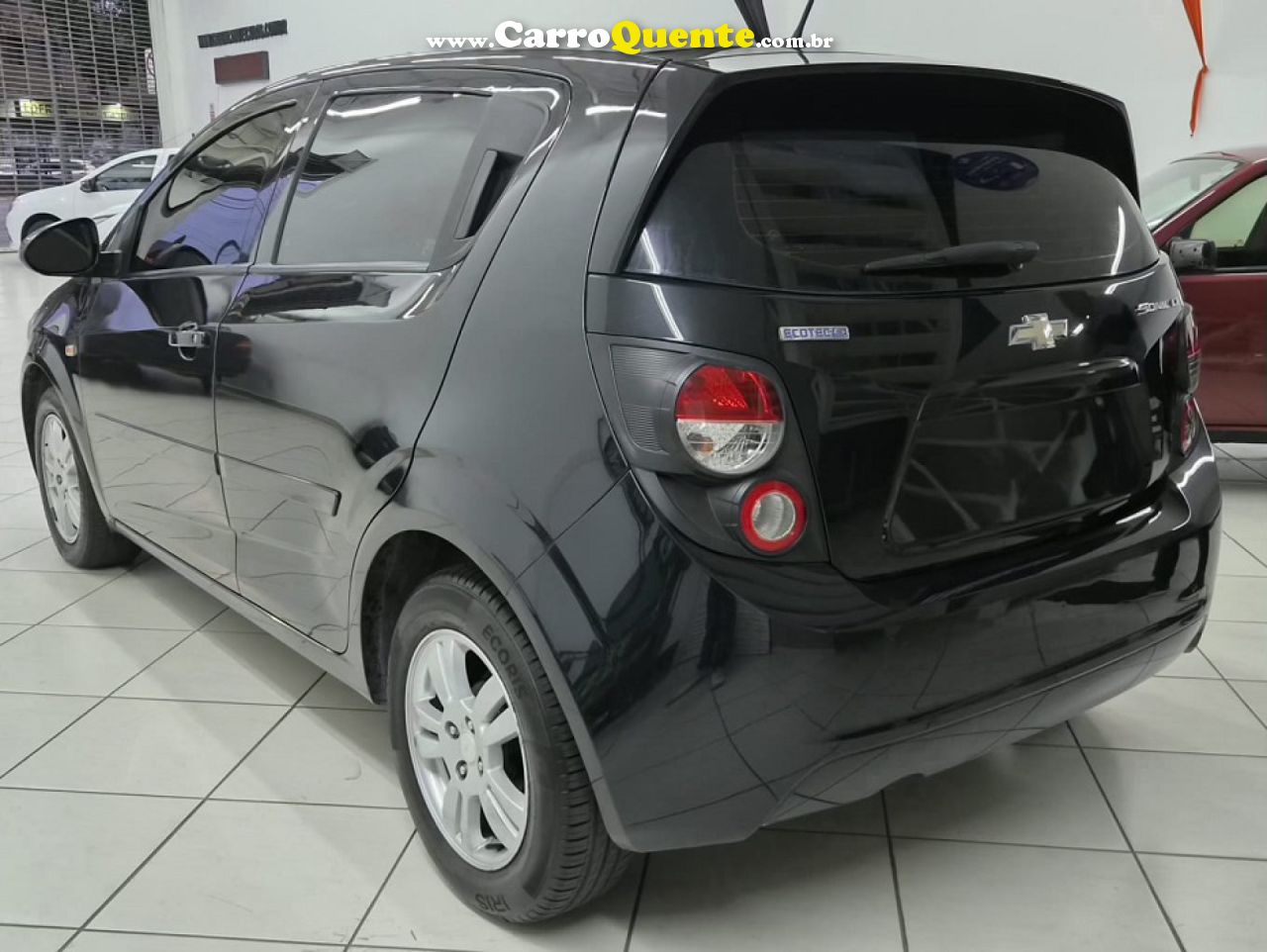 CHEVROLET   SONIC HB LT 1.6 16V FLEXPOWER 5P AUT.   PRETO 2014 1.6 FLEX - Loja