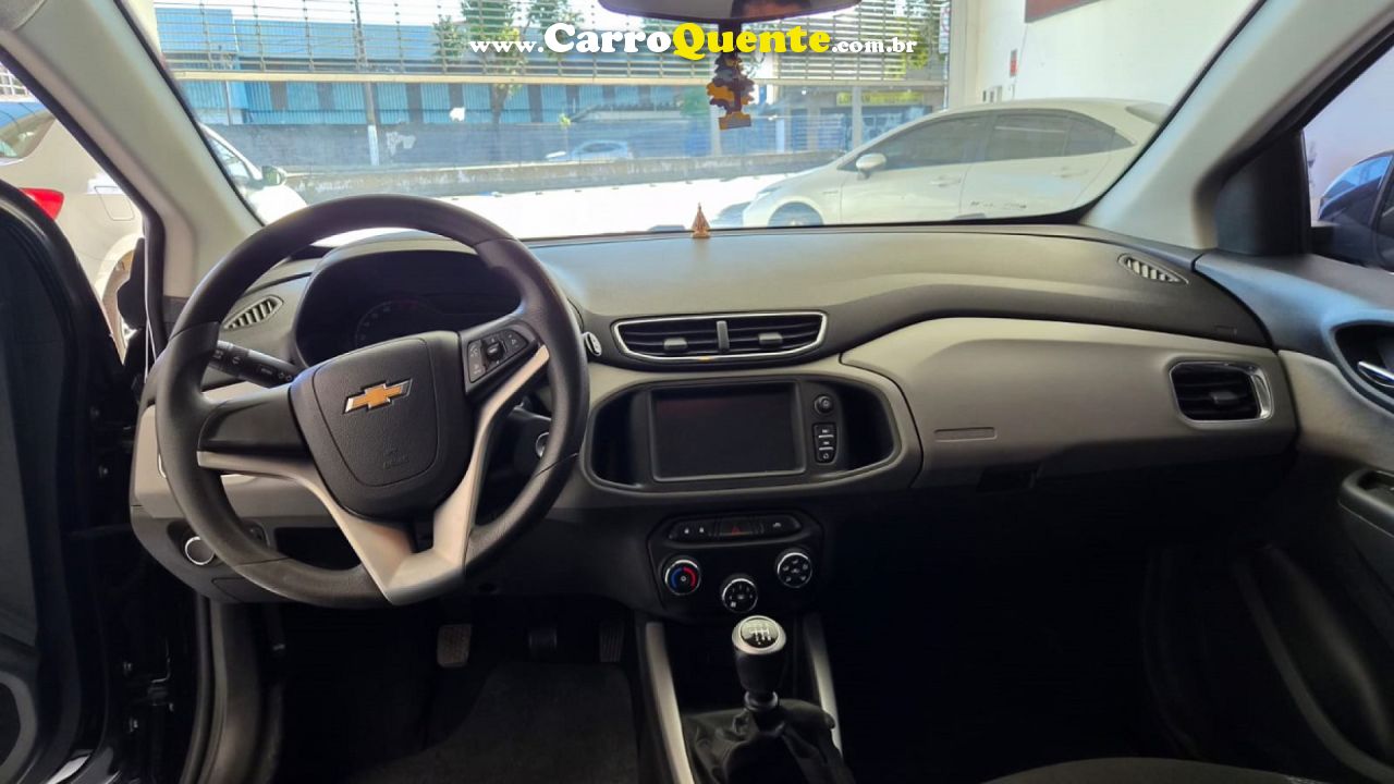 CHEVROLET   ONIX HATCH LT 1.4 8V FLEXPOWER 5P MEC.   PRETO 2019 1.4 FLEX - Loja