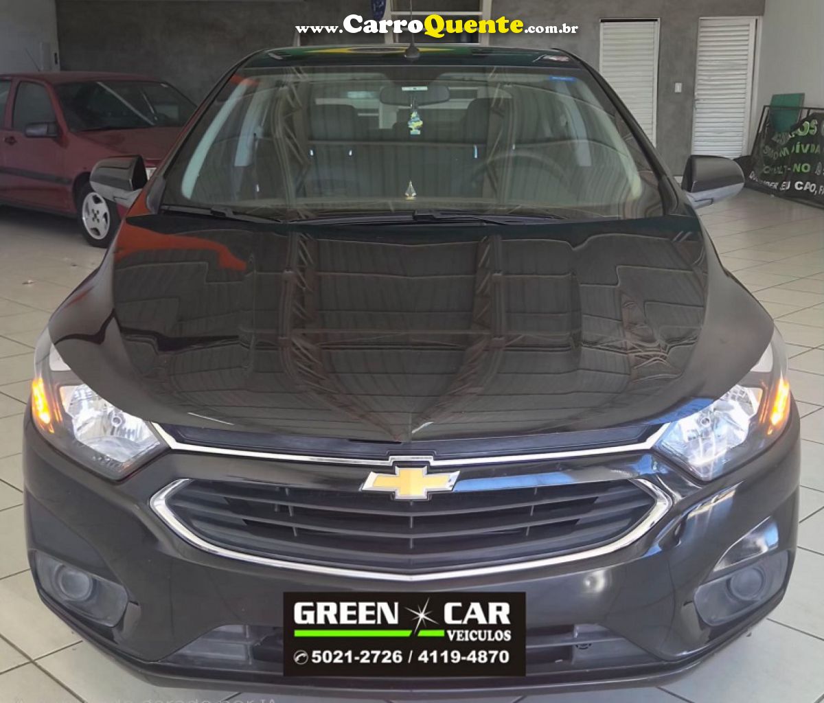 CHEVROLET   ONIX HATCH LT 1.4 8V FLEXPOWER 5P MEC.   PRETO 2019 1.4 FLEX - Loja