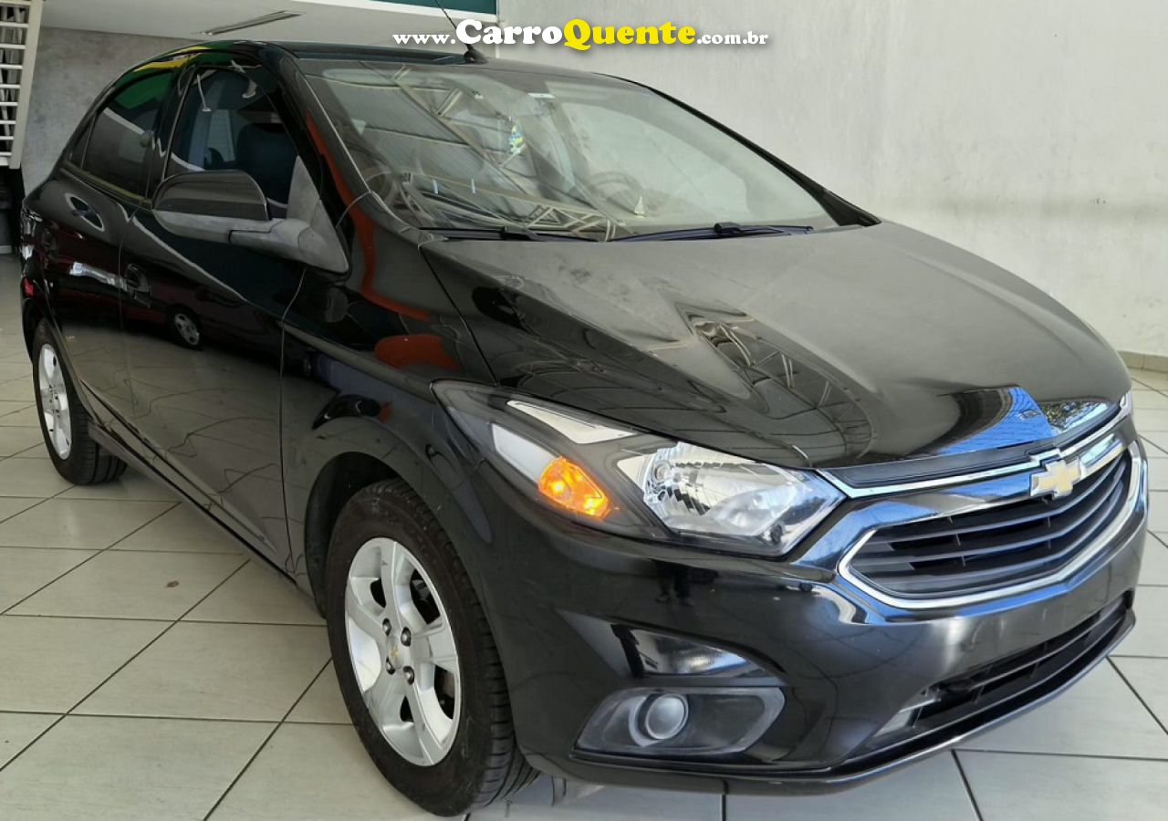 CHEVROLET   ONIX HATCH LT 1.4 8V FLEXPOWER 5P MEC.   PRETO 2019 1.4 FLEX - Loja