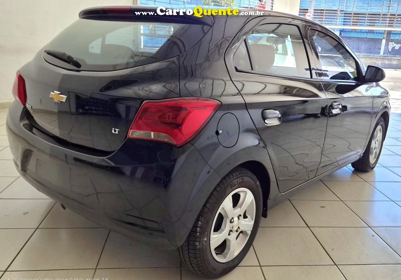 CHEVROLET   ONIX HATCH LT 1.4 8V FLEXPOWER 5P MEC.   PRETO 2019 1.4 FLEX - Loja