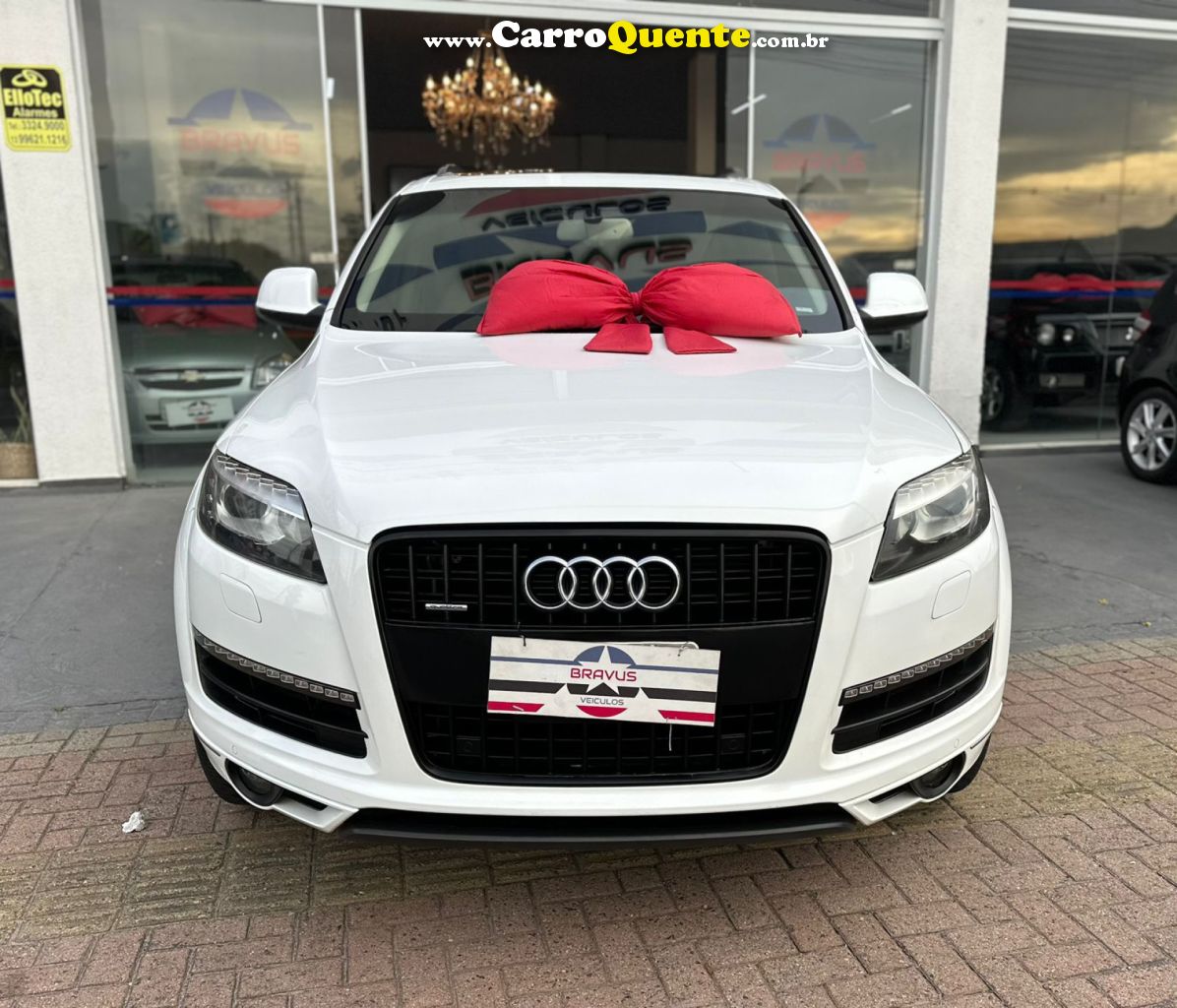 AUDI   Q7 3.0 V6 TFSI  QUAT.TIP.5P PERFORMANCE   BRANCO 2012 3.0 GASOLINA - Loja