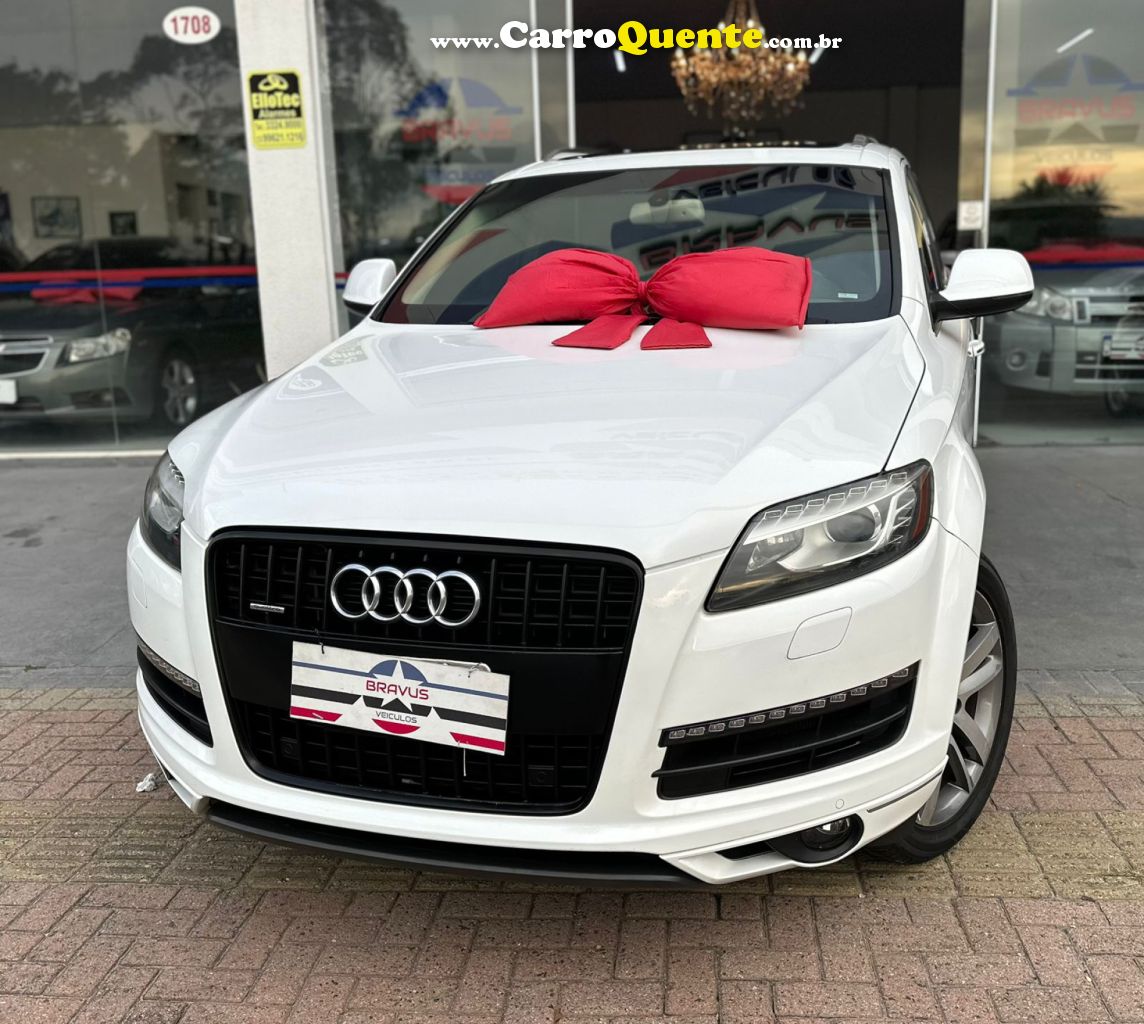 AUDI   Q7 3.0 V6 TFSI  QUAT.TIP.5P PERFORMANCE   BRANCO 2012 3.0 GASOLINA - Loja