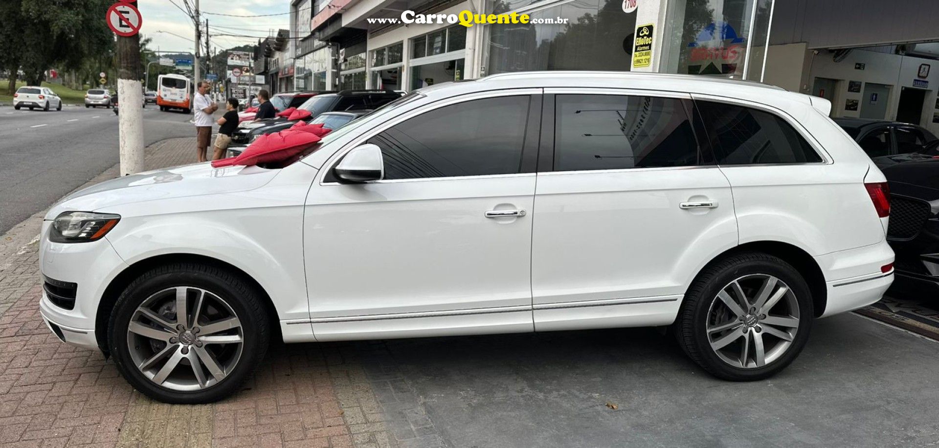 AUDI   Q7 3.0 V6 TFSI  QUAT.TIP.5P PERFORMANCE   BRANCO 2012 3.0 GASOLINA - Loja