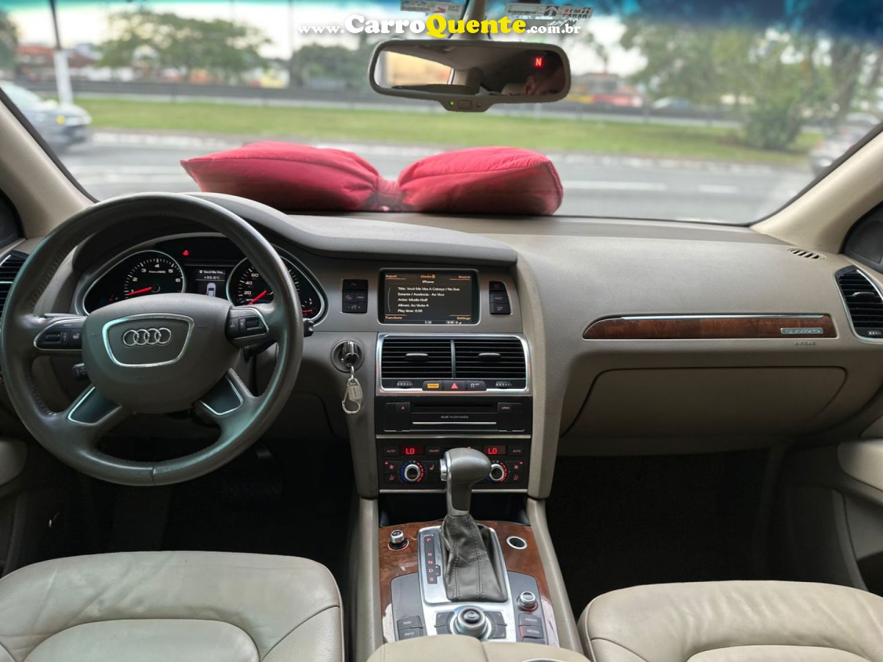 AUDI   Q7 3.0 V6 TFSI  QUAT.TIP.5P PERFORMANCE   BRANCO 2012 3.0 GASOLINA - Loja