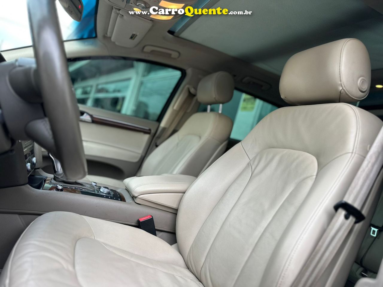 AUDI   Q7 3.0 V6 TFSI  QUAT.TIP.5P PERFORMANCE   BRANCO 2012 3.0 GASOLINA - Loja