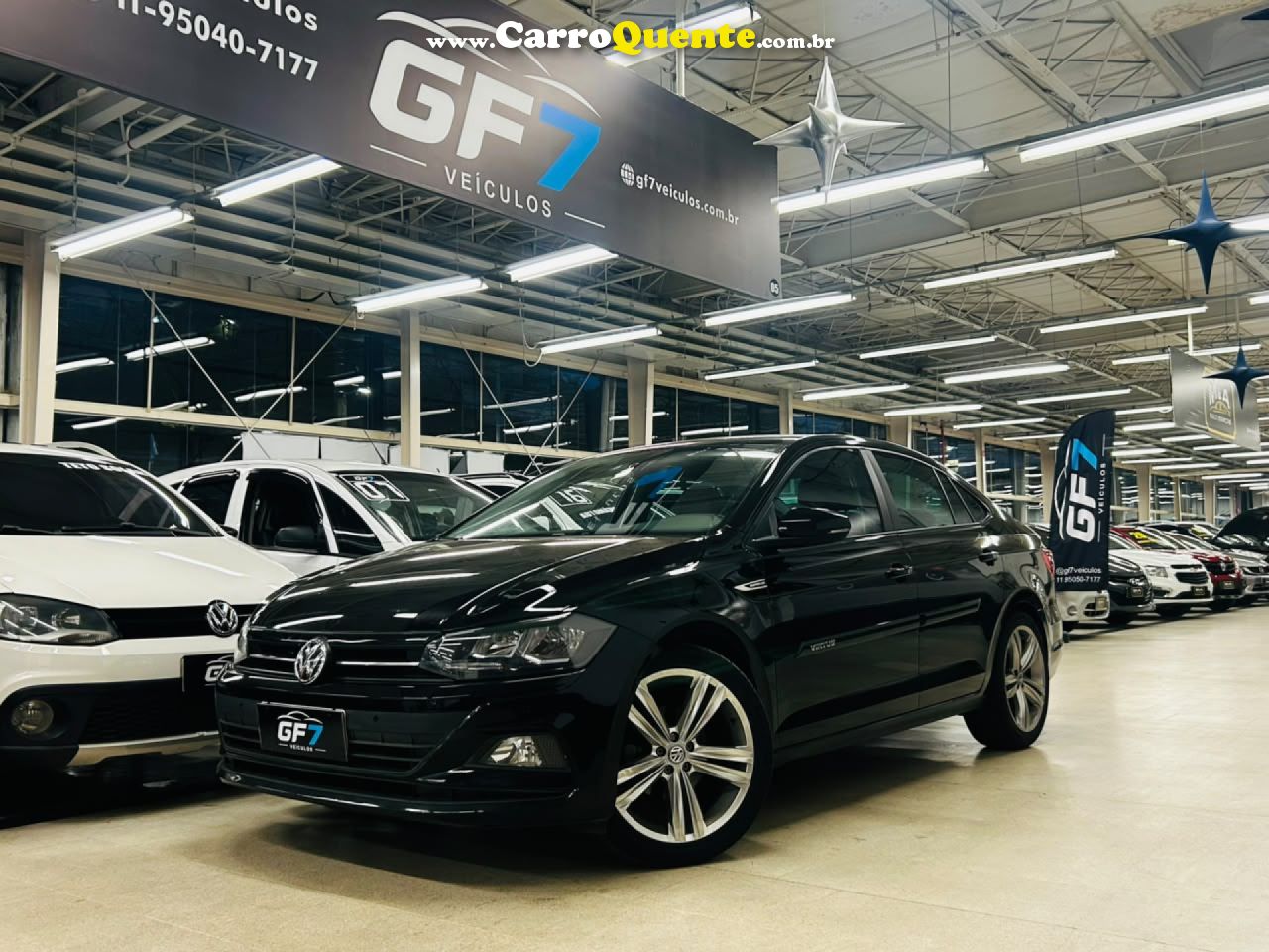 VOLKSWAGEN   VIRTUS COMFORT. 200 TSI 1.0 FLEX 12V AUT   PRETO 2022 1.0 FLEX - Loja