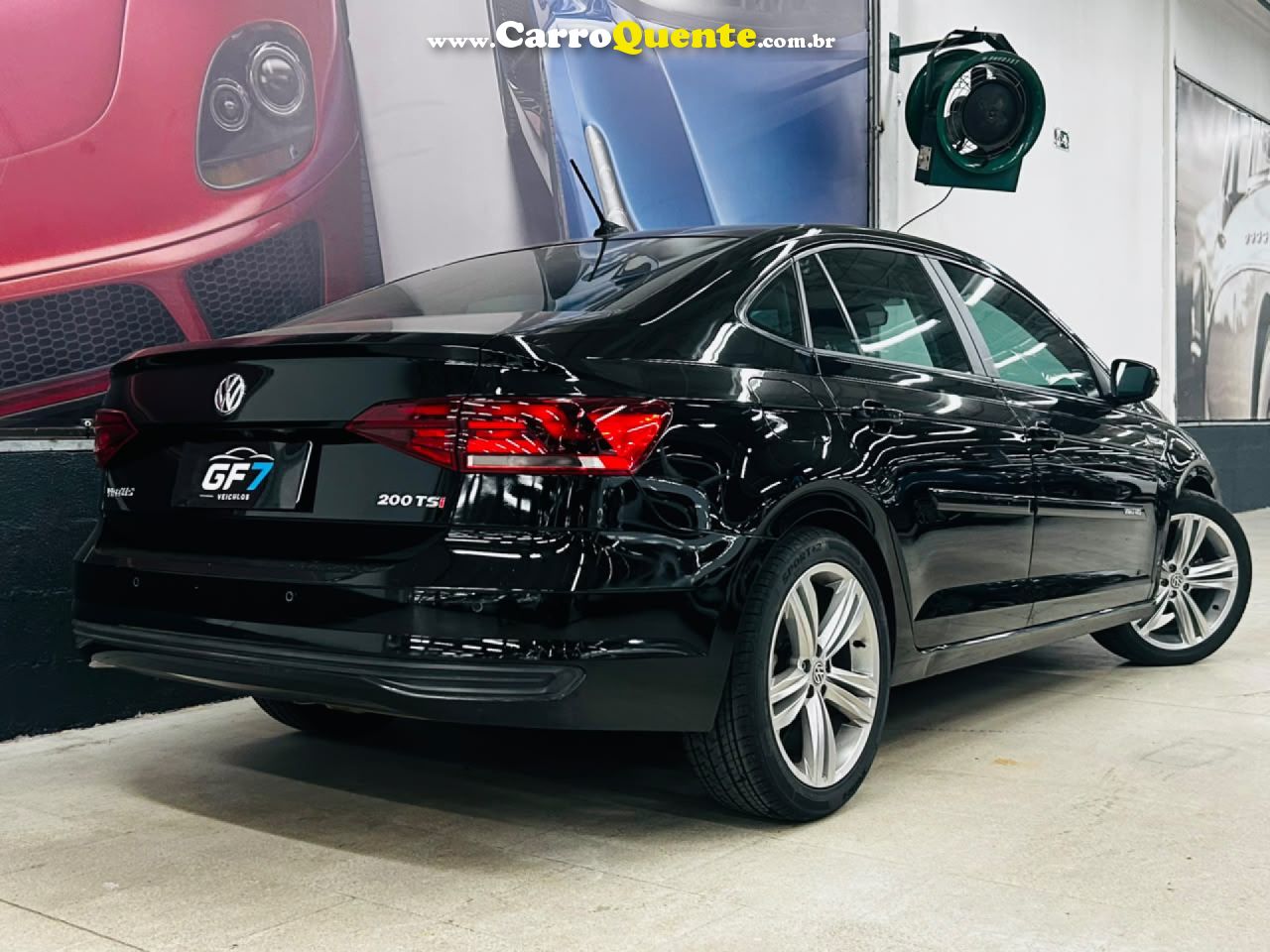 VOLKSWAGEN   VIRTUS COMFORT. 200 TSI 1.0 FLEX 12V AUT   PRETO 2022 1.0 FLEX - Loja