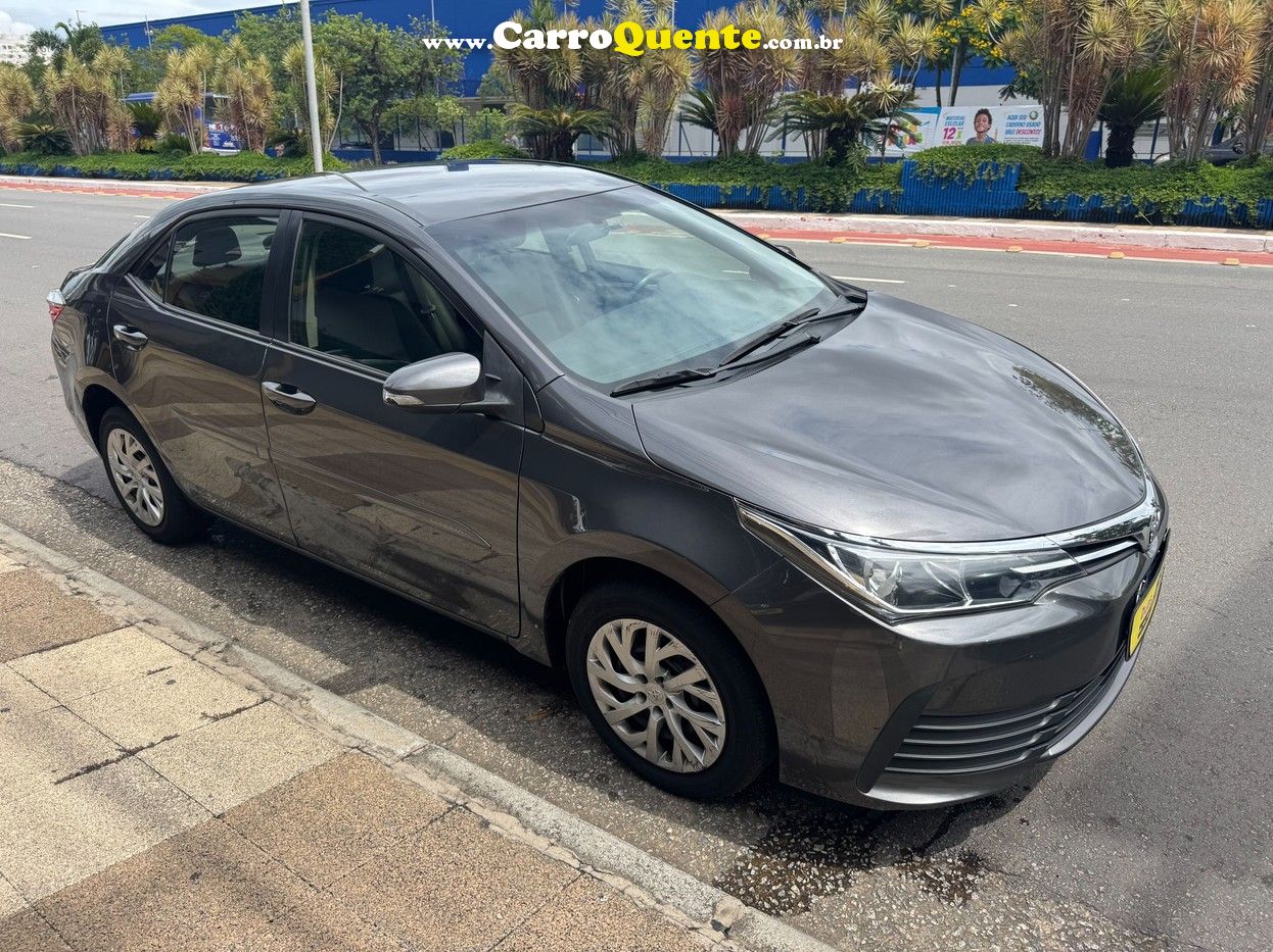 TOYOTA COROLLA 1.8 GLI 16V 2018 - Loja