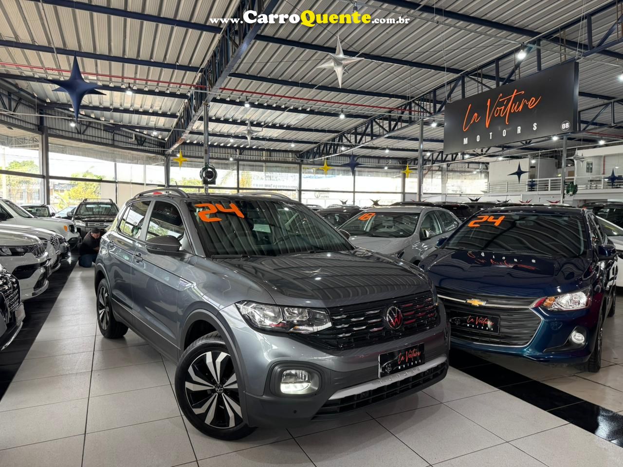 VOLKSWAGEN T-CROSS 1.0 200 TSI TOTAL COMFORTLINE 2024 - Loja