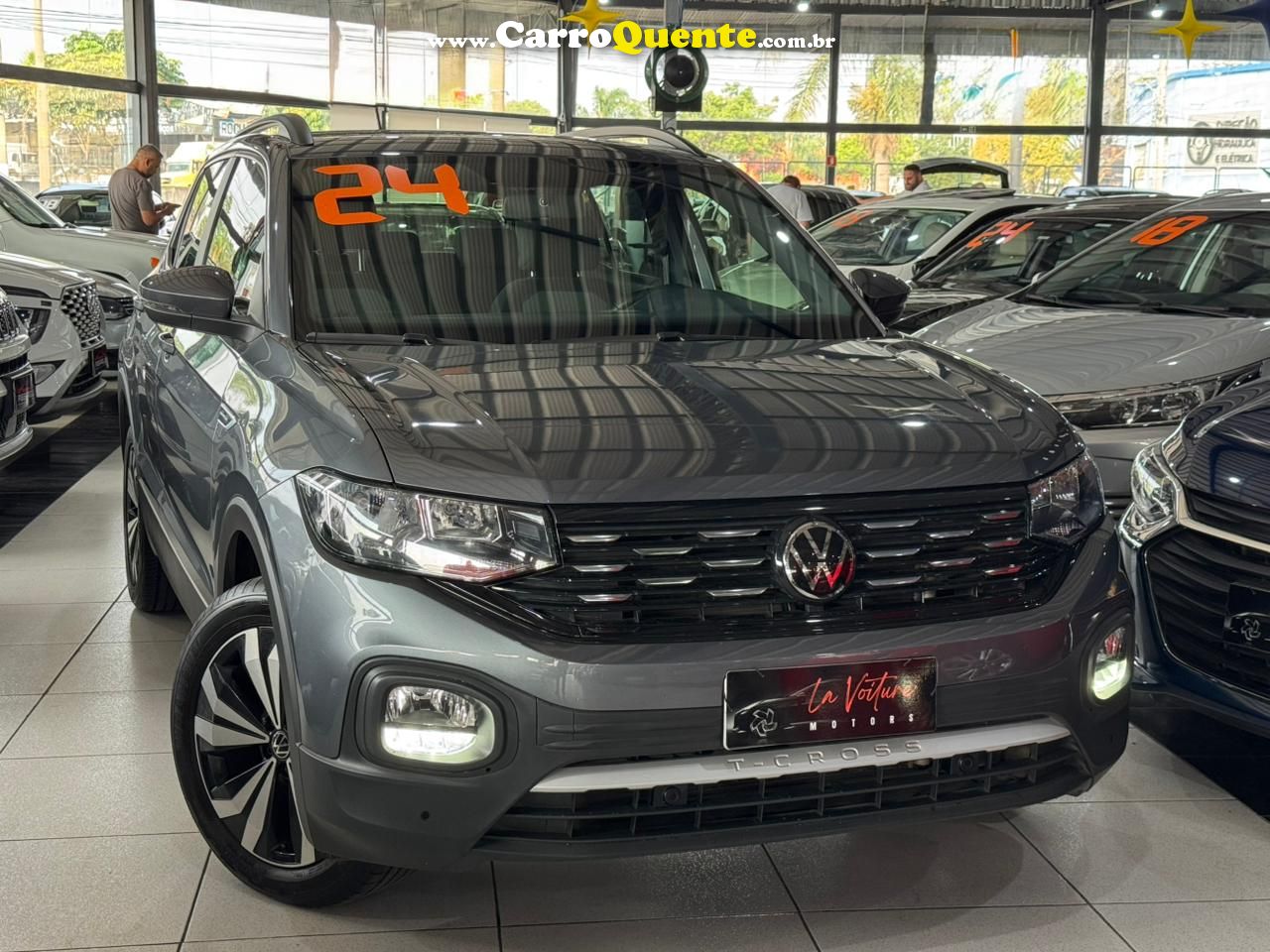 VOLKSWAGEN T-CROSS 1.0 200 TSI TOTAL COMFORTLINE 2024 - Loja