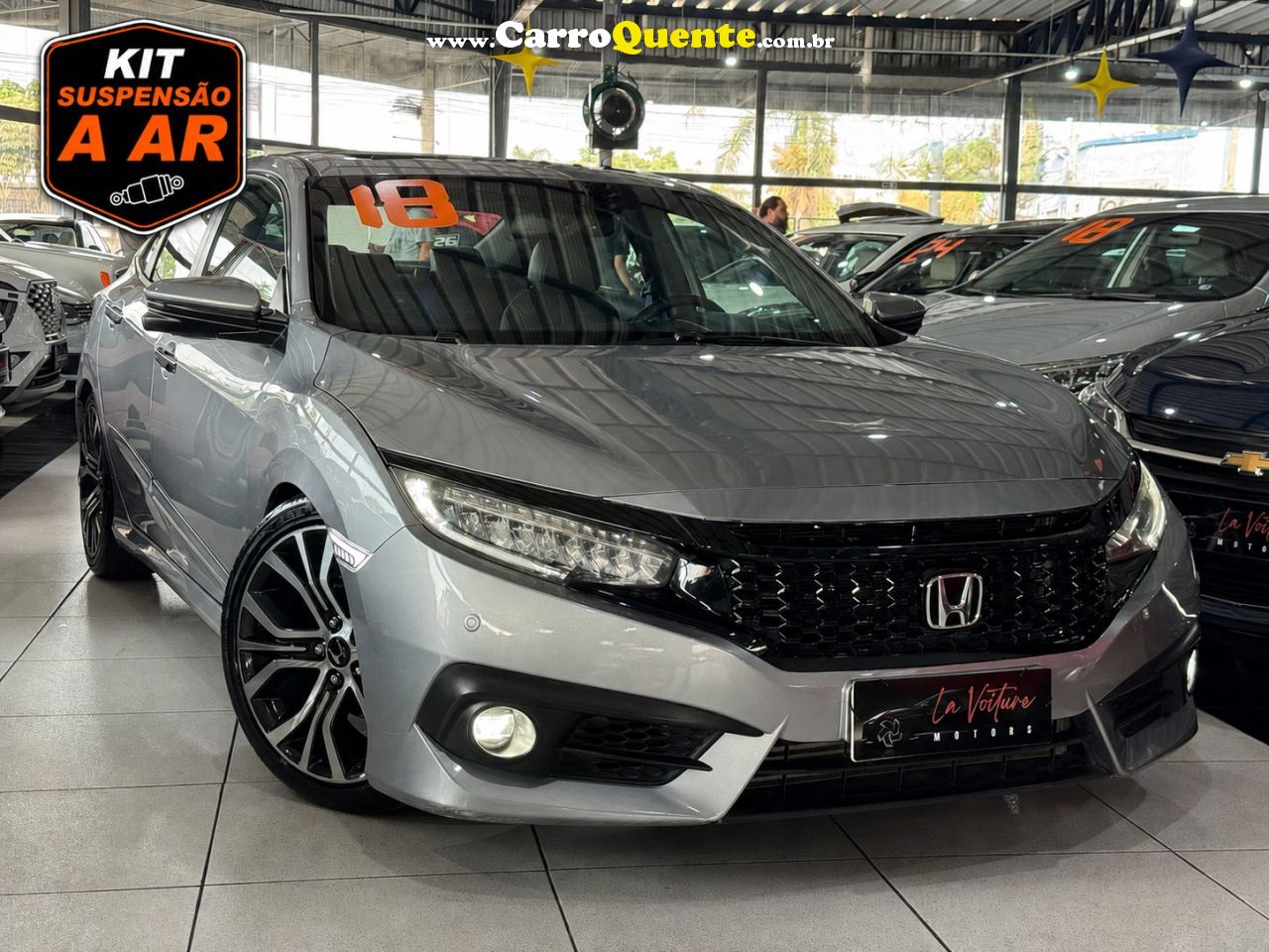 HONDA CIVIC 1.5 16V TURBO TOURING 2018 - Loja