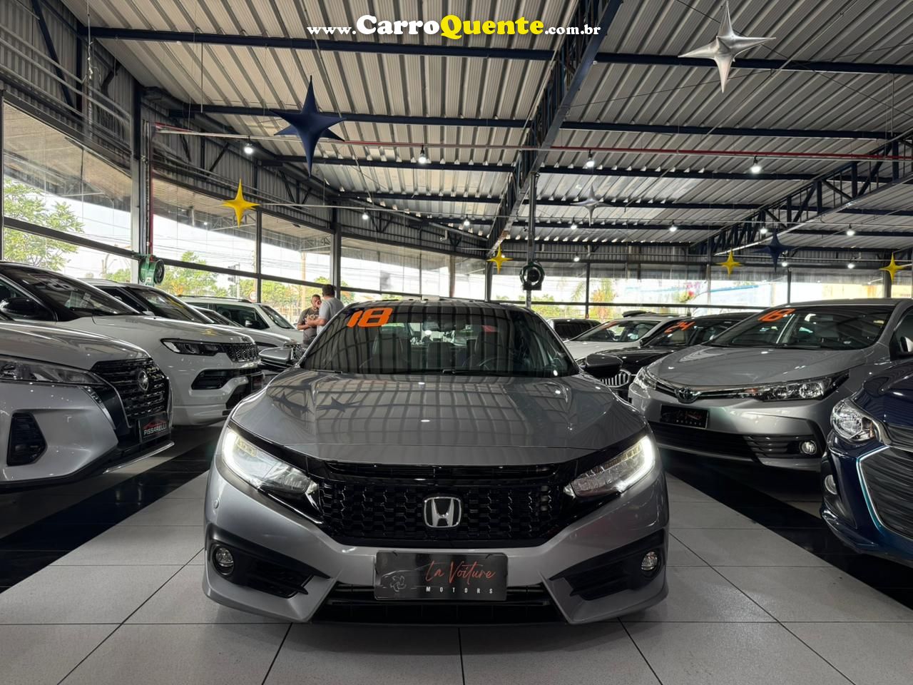 HONDA CIVIC 1.5 16V TURBO TOURING 2018 - Loja