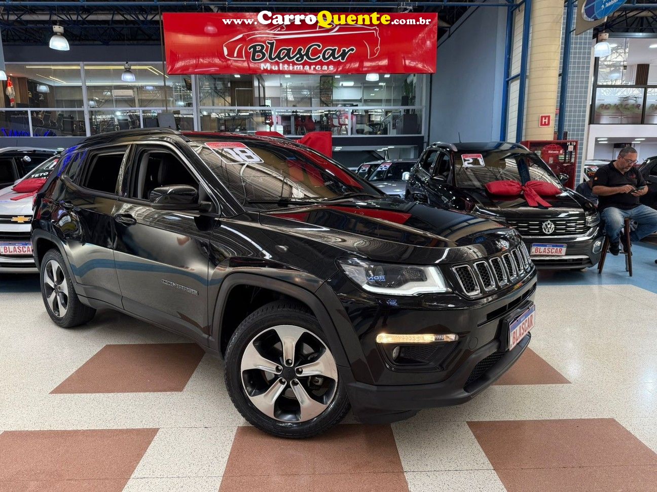 JEEP COMPASS 2.0 16V LONGITUDE 2018 - Loja