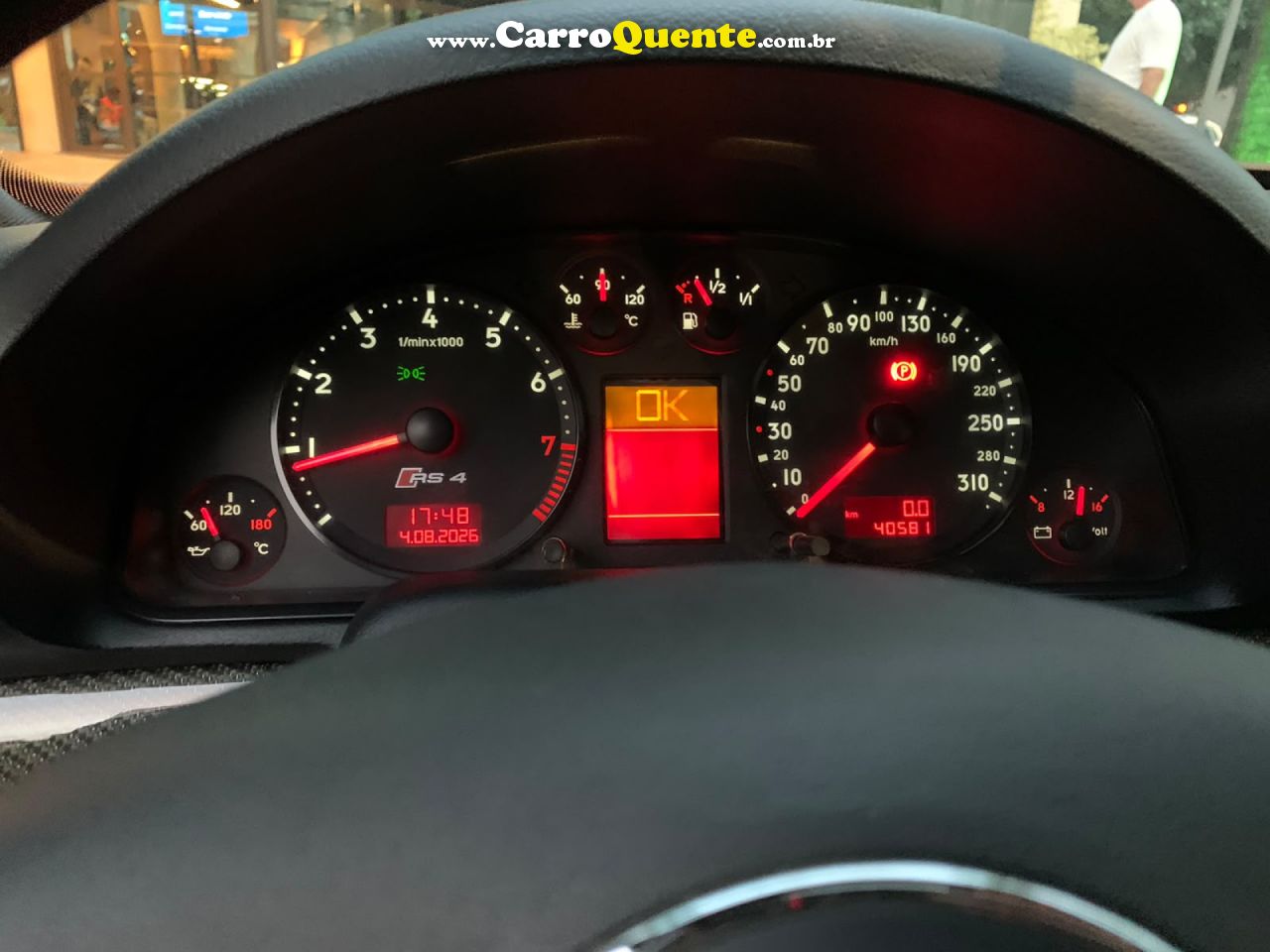 AUDI   2.7 AVANT QUATTRO V6 30V TURBO GASOLINA 4P MANUAL   VERDE 2001 2.7 GASOLINA - Loja