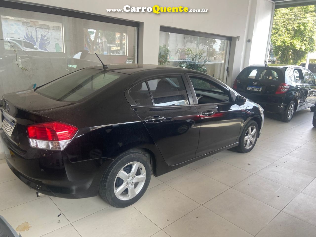 HONDA   CITY SEDAN LX 1.5 FLEX 16V 4P MEC.   PRETO 2010 1.5 FLEX - Loja