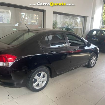 HONDA   CITY SEDAN LX 1.5 FLEX 16V 4P MEC.   PRETO 2010 1.5 FLEX