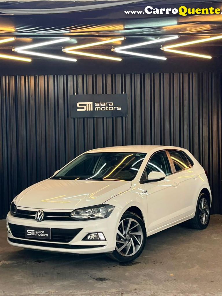 VOLKSWAGEN   POLO HIGHLINE 200 TSI 1.0 FLEX 12V AUT.   BRANCO 2020 1.0 FLEX - Loja