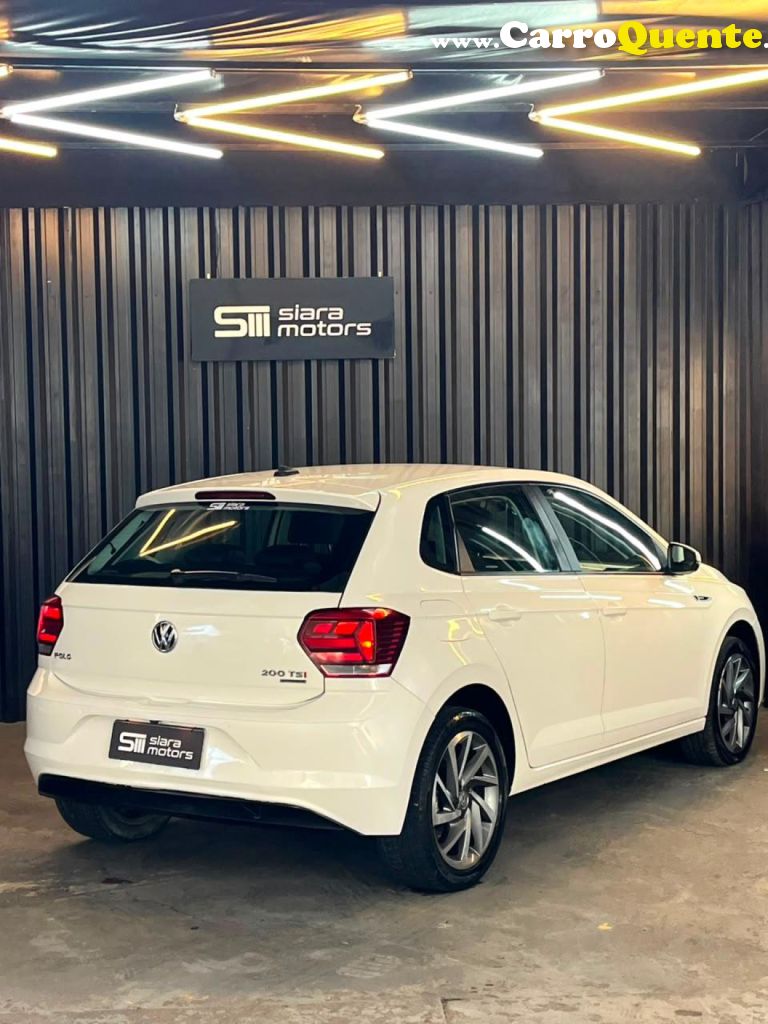 VOLKSWAGEN   POLO HIGHLINE 200 TSI 1.0 FLEX 12V AUT.   BRANCO 2020 1.0 FLEX - Loja