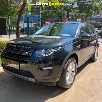 LAND ROVER   2.0 16V TD4 TURBO DIESEL SE 4P AUTOMÁTICO   PRETO 2018 2.0 DIESEL