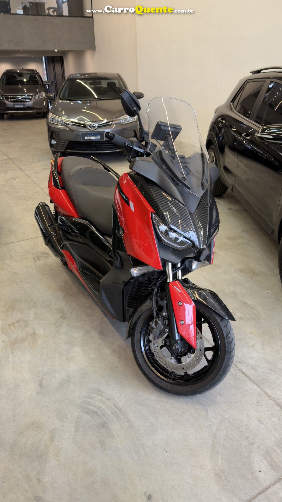 YAMAHA    XMAX 250   VERMELHO 2024 250 GASOLINA - Loja