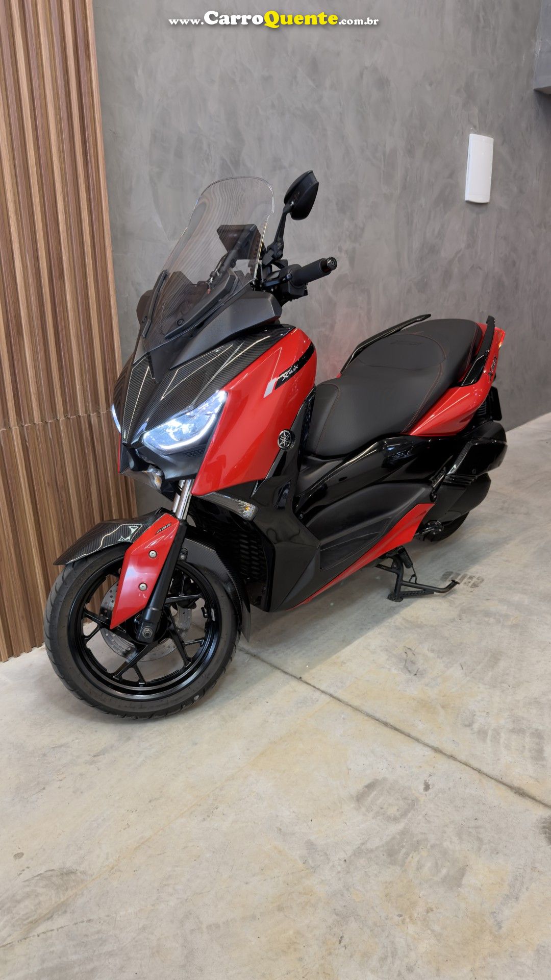 YAMAHA    XMAX 250   VERMELHO 2024 250 GASOLINA - Loja