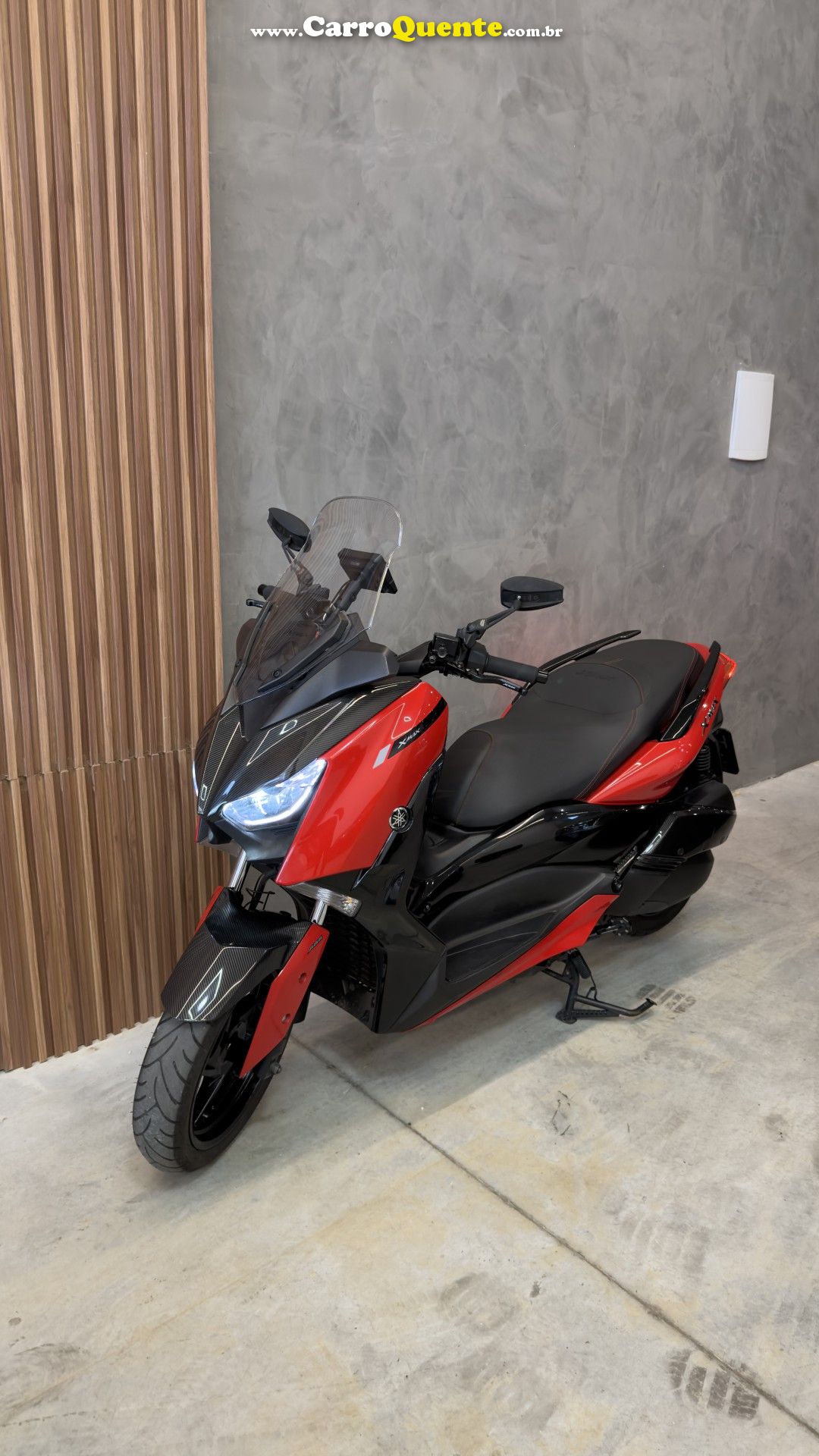 YAMAHA    XMAX 250   VERMELHO 2024 250 GASOLINA - Loja