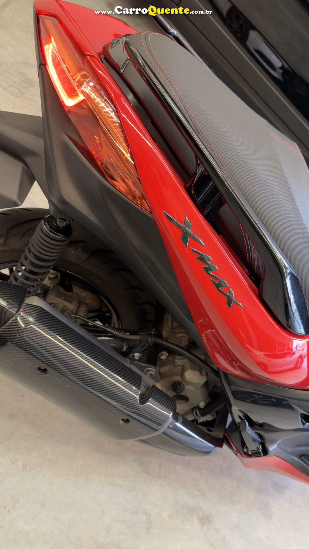 YAMAHA    XMAX 250   VERMELHO 2024 250 GASOLINA - Loja