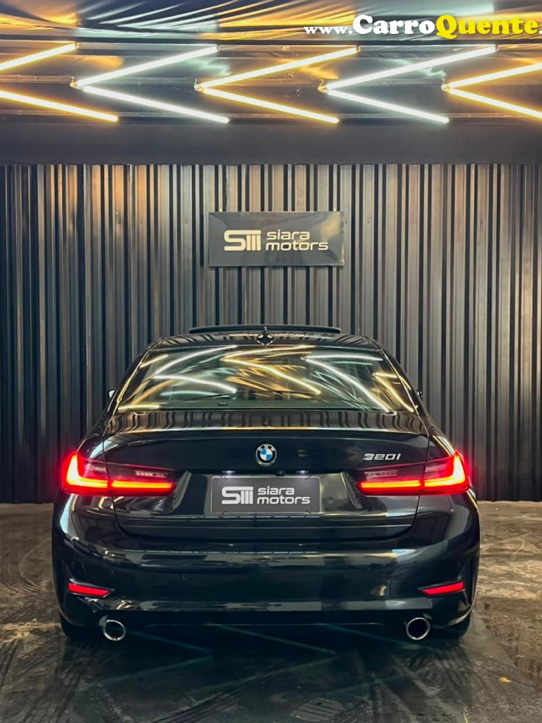 BMW   320IA 2.0 TB M SPORT A.FLEXM.SPORT 4P   PRETO 2022 2.0 GASOLINA - Loja