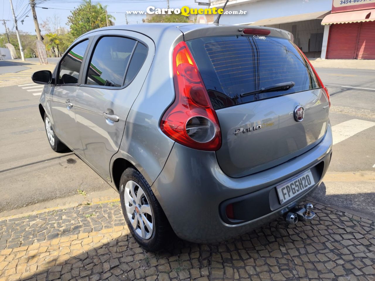 FIAT   PALIO ATTRACTIVE 1.0 EVO FIRE FLEX 8V 5P   CINZA 2015 1.0 FLEX - Loja